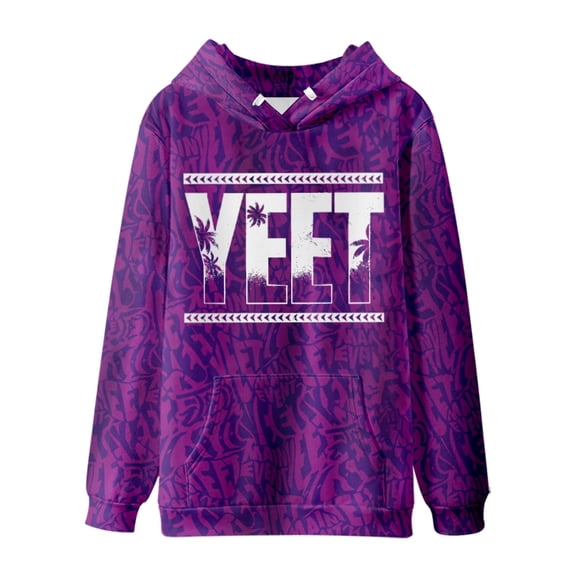 Jey Uso Yeet Merch Men's Hoodie Harajuku Long Sleeves Outdoor Pullover Sweatshirt Kids Unisex Oversized Clothing