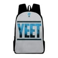 thumbnail image 1 of Jey Uso Yeet Merch Notebook Backpacks Bags Men Women Oxford Waterproof Laptop Backpacks, 1 of 3