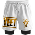 thumbnail image 1 of Jey Uso Yeet Merch Sweatshorts Women Men Short Basketball Pants Fashion Outdoor Sportwear, 1 of 3