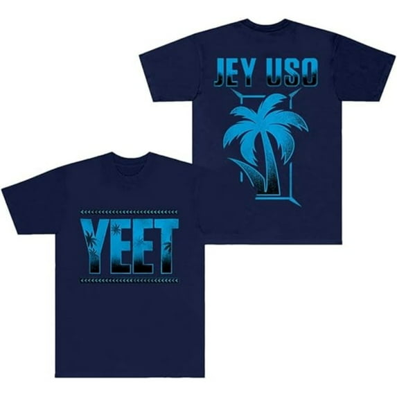Jey Uso Yeet Merch T-Shirt Women Men Crewneck Casual Short Sleeve Tee