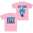 thumbnail image 1 of Jey Uso Yeet Merch T-Shirt Women Men Crewneck Casual Short Sleeve Tee, 1 of 3