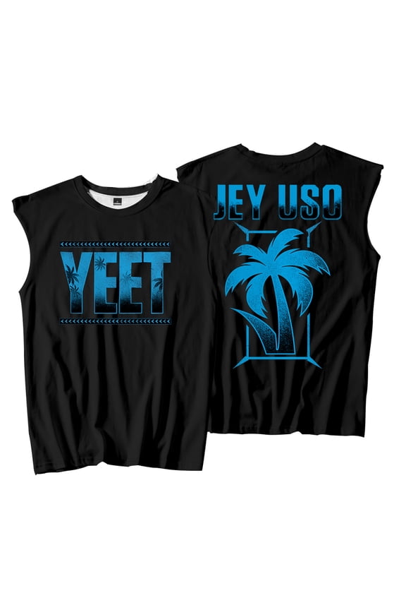 Jey Uso Yeet Merch Tank Tops Sleeveless Sport Gym Vest Women Men Trendy Outdoor Sportwear