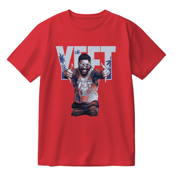 Jey Uso Yeet Pose Cotton T-shirt Women Men Short Sleeve Crewneck Fashion Tee