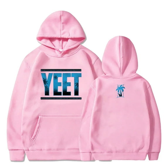 Jey Uso Yeet Pullover Hoodie Vintage Sweatshirt Fashion Printed Longsleeve Hip Hop Clothes
