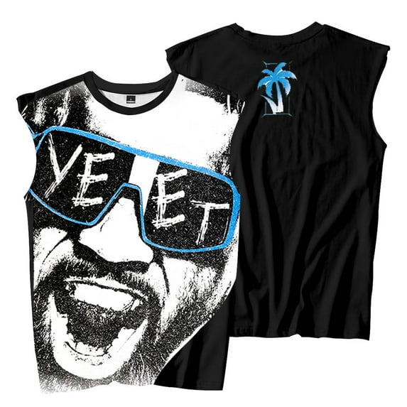 Jey Uso Yeet Shades Merch Sleeveless T-Shirts Streetwear Tee Cosplay Unisex Fashion Tank Tops