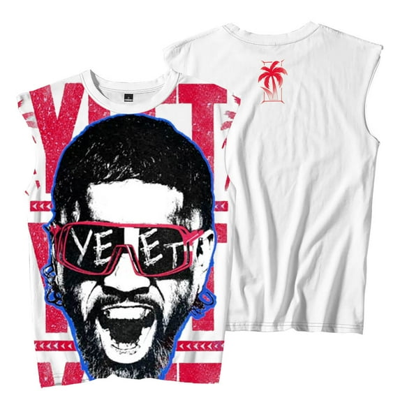 Jey Uso Yeet Shades Sleeveless T-Shirts Streetwear Tee Cosplay Women Men Fashion Crewneck Top