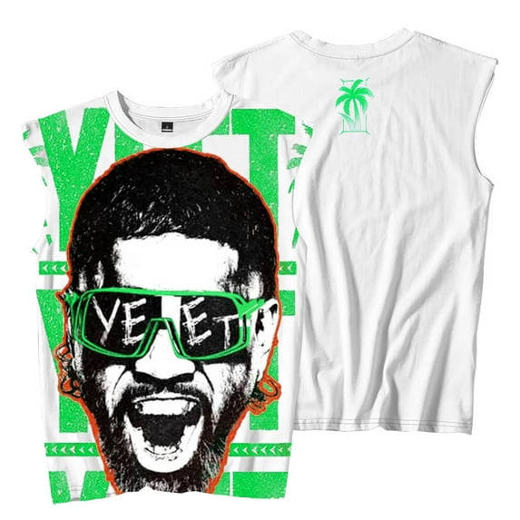Jey Uso Yeet Shades Sleeveless T-Shirts Streetwear Tee Cosplay Women Men Fashion Crewneck Top