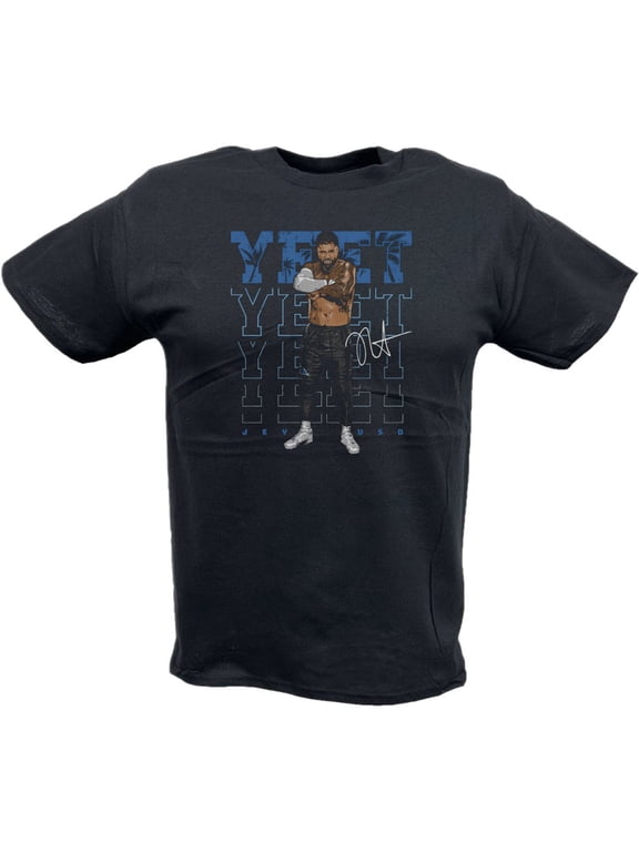 Jey Uso Yeet Standing Pose Kids T-shirt Boys