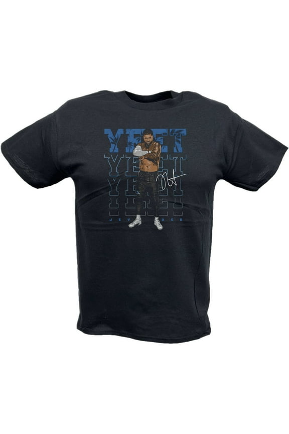 Jey Uso Yeet Standing Pose Kids T-shirt Boys