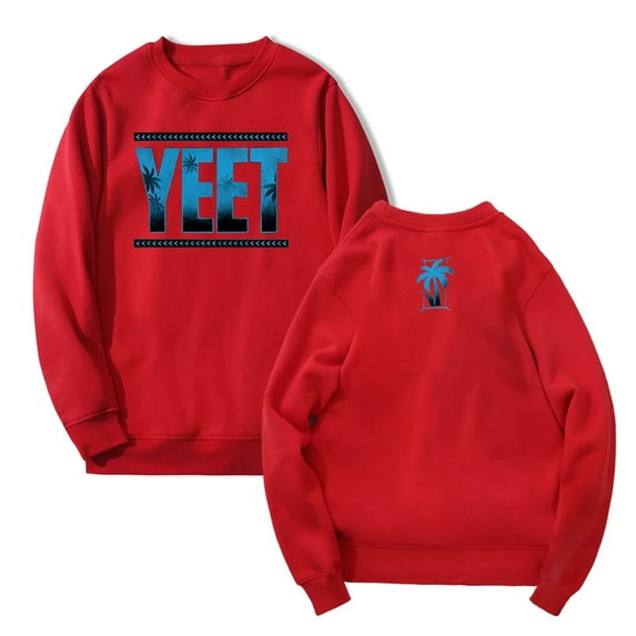 Jey Uso Yeet Sweatshirt Hip Hop Clothes Vintage Pullover Streetwear Unisex Crewneck