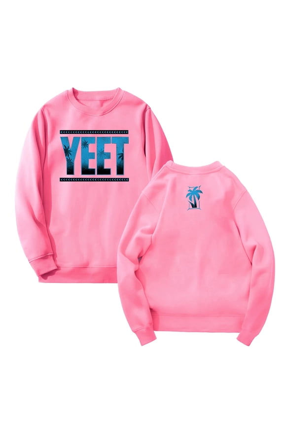 Jey Uso Yeet Sweatshirt Hip Hop Clothes Vintage Pullover Streetwear Unisex Crewneck