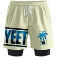 thumbnail image 1 of Jey Uso Yeet Sweatshorts Women Sport Pants Men's 2 in 1 Running Shorts Outdoor Sportwear, 1 of 4