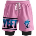 thumbnail image 1 of Jey Uso Yeet Sweatshorts Women Sport Pants Men's 2 in 1 Running Shorts Outdoor Sportwear, 1 of 4