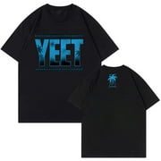 Jey Uso Yeet T-shirt Crewneck Short Sleeve Tee Women Men Streetwear Tops Hip Hop Clothes