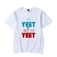 thumbnail image 1 of Jey Uso Yeet T-shirt To Yeet or Not To Yeet Short Sleeve Hip Hop Crewneck Unisex Tees, 1 of 2