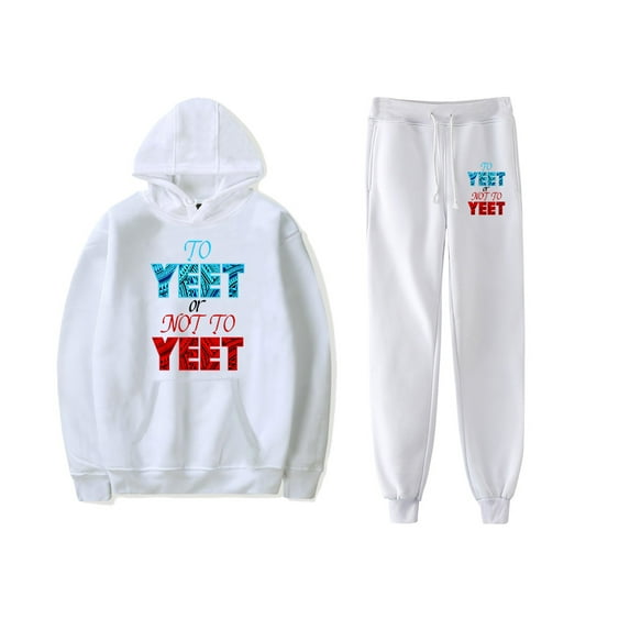 Jey Uso Yeet To Yeet or Not To Yeet Hoodies Jogger Pants 2 Pieces Sets Vintage Sweatshirt Sweatpant