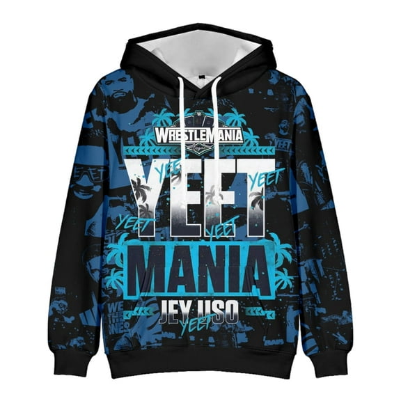 Jey Uso Yeet Unisex Hoodie! Street Hip-Hop Long Sleeve Sweatshirt, 2025 Trendy Casual Top