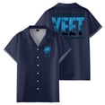 thumbnail image 1 of Jey Uso Yeet Women Men's Short Sleeve Button-up Shirts Casual T-shirt Unisex Trendy Outfits, 1 of 2