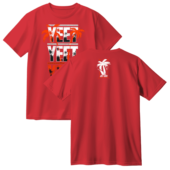 Jey Uso Yeet Yeet Yeet Cotton Tee Women Men Short Sleeve Round Neck Casual Streetwear T-shirt