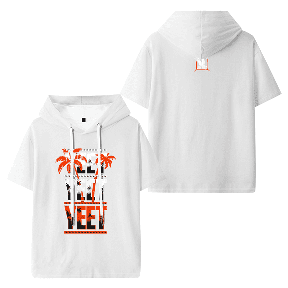 Jey Uso Yeet Yeet Yeet Hooded T-shirt Unisex Short Sleeve Tee Casual Trendy Tops