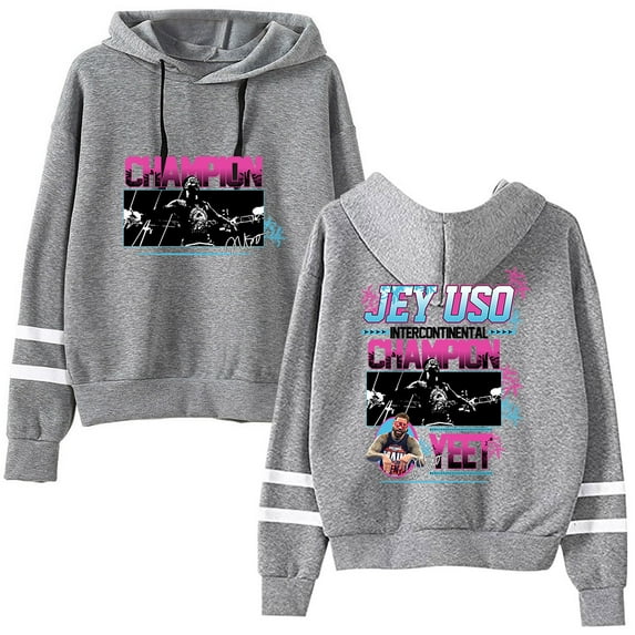 Jey uso Hoodie Sweatshirt Women Man Casual Pullover Fashion Wearing