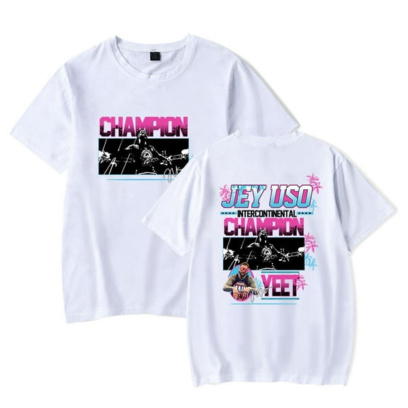 Jey uso T-shirt Merch unisex retro fashionable casual round neck short sleeved T-shirt