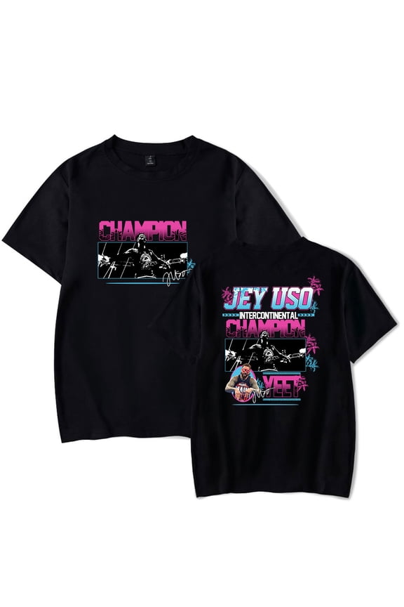 Jey uso T-shirt Women Man Casual New Fashion Summer Short Sleeved Tee Clothing