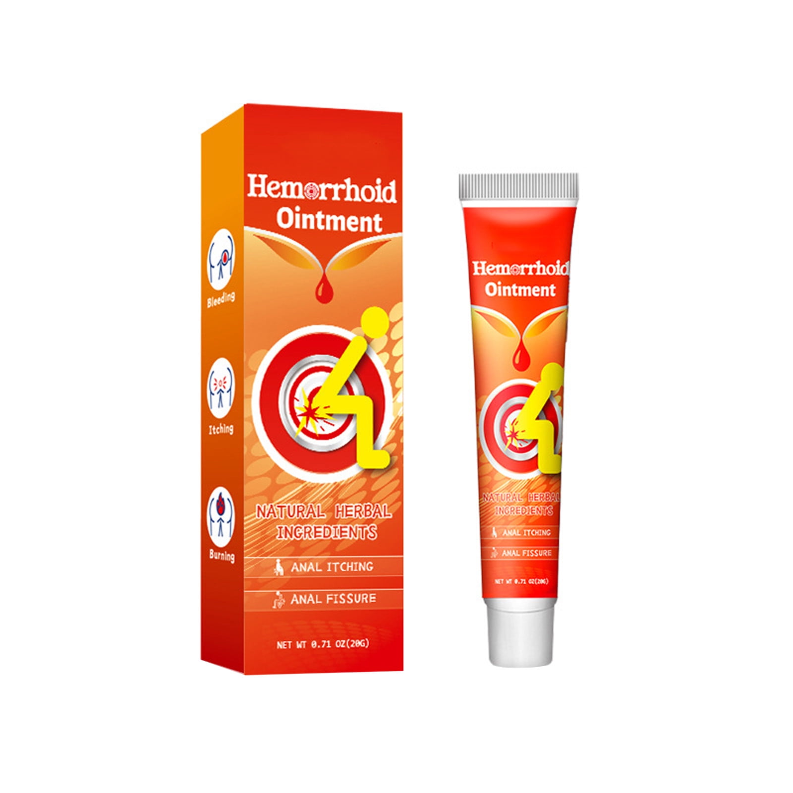 JeyDokZoy Hemorrhoid Ointment with Natural Herbal Ingredients for