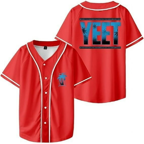 Jeys Baseball Jersey Usos Shirt Yeets Tshirt Hip Hop Merch Graphic Tee for Women Men