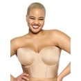 thumbnail image 1 of Felina | Body Veil Longline Strapless Bra | Seamless | Contour | Adjustable (38G, Warm Neutral), 1 of 5