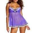 thumbnail image 1 of Jezebel Womens Ruffles Galore Babydoll Set Style-82154, 1 of 2