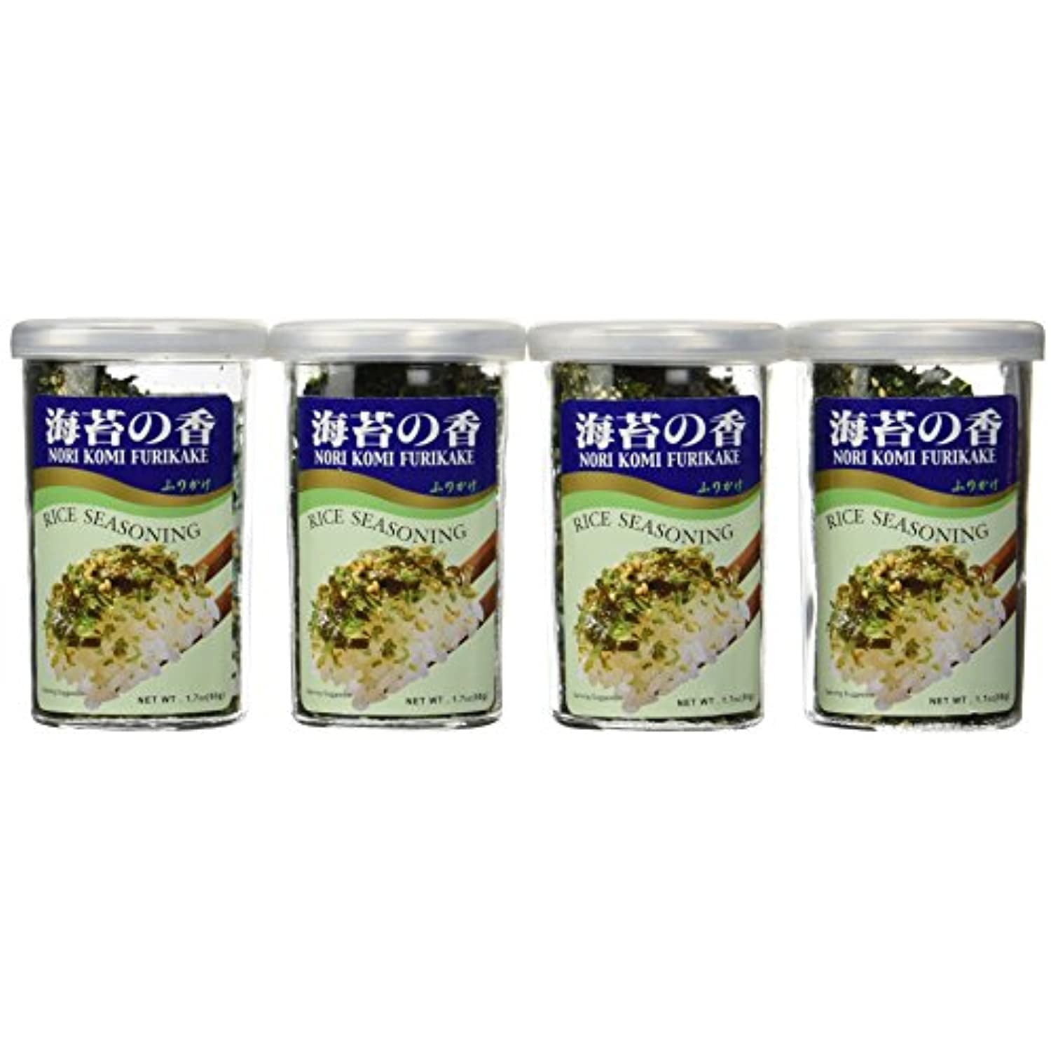 Jfc Nori Fumi Furikake Rice Seasoning, 1.7-Ounce Jars (Pack Of 4)