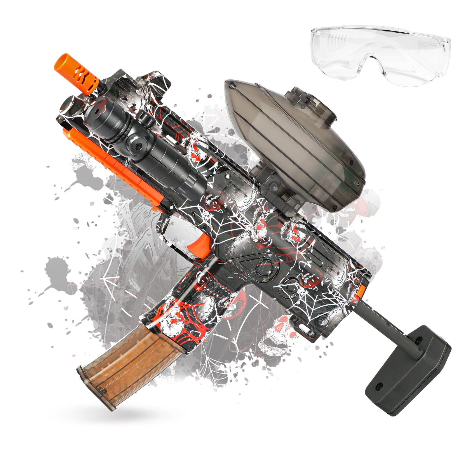 スポーツトイ・アクショントイ JAPAN TECHNOLOGY FGTI Jfieei Water Bead Blaster, with 11000 Water Beads and Goggles