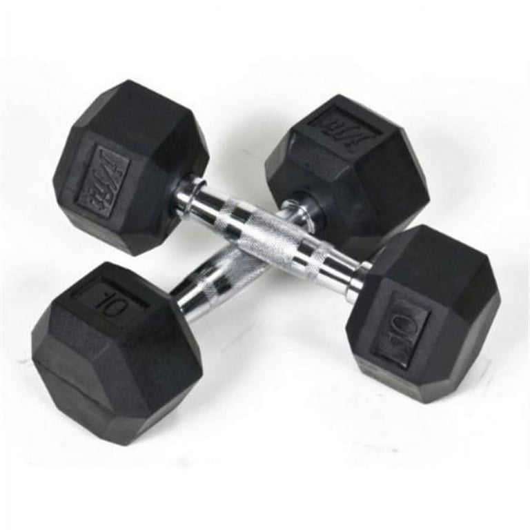 Jfit 20-6518 18 Rubber Hex Dumbbell