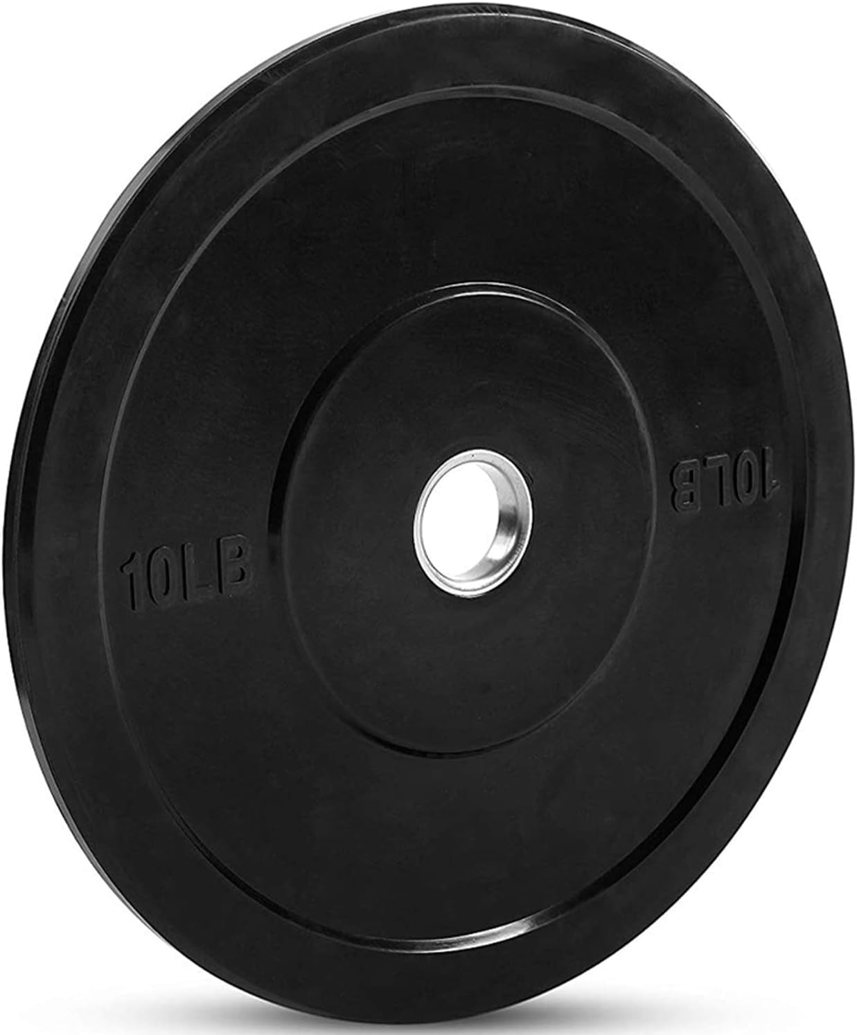JFIT Olympic Bumper Weighted Plate 2”, 10 LB Single Plate
