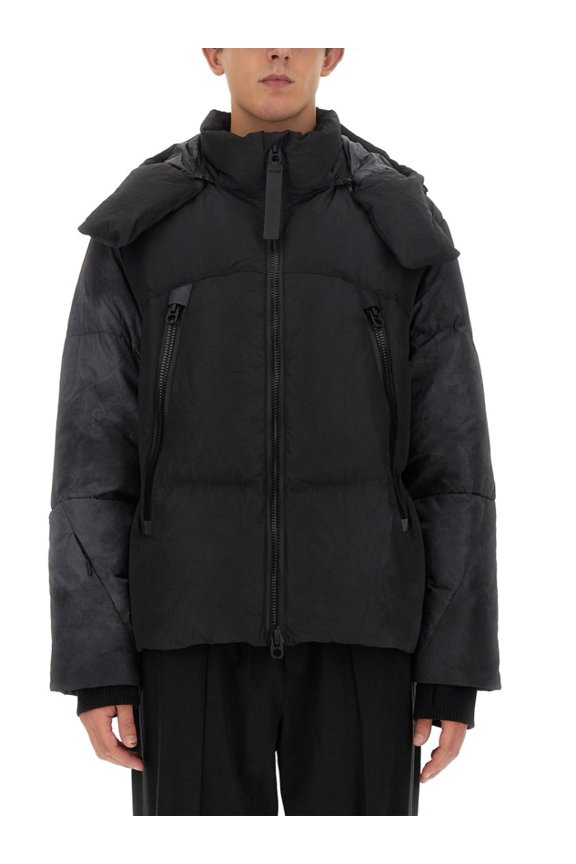 Puffy Black Oversized Jacket (Men's)