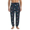 Jgfou Christmas Dachshund Print Sweatpants for Men Joggers Men's