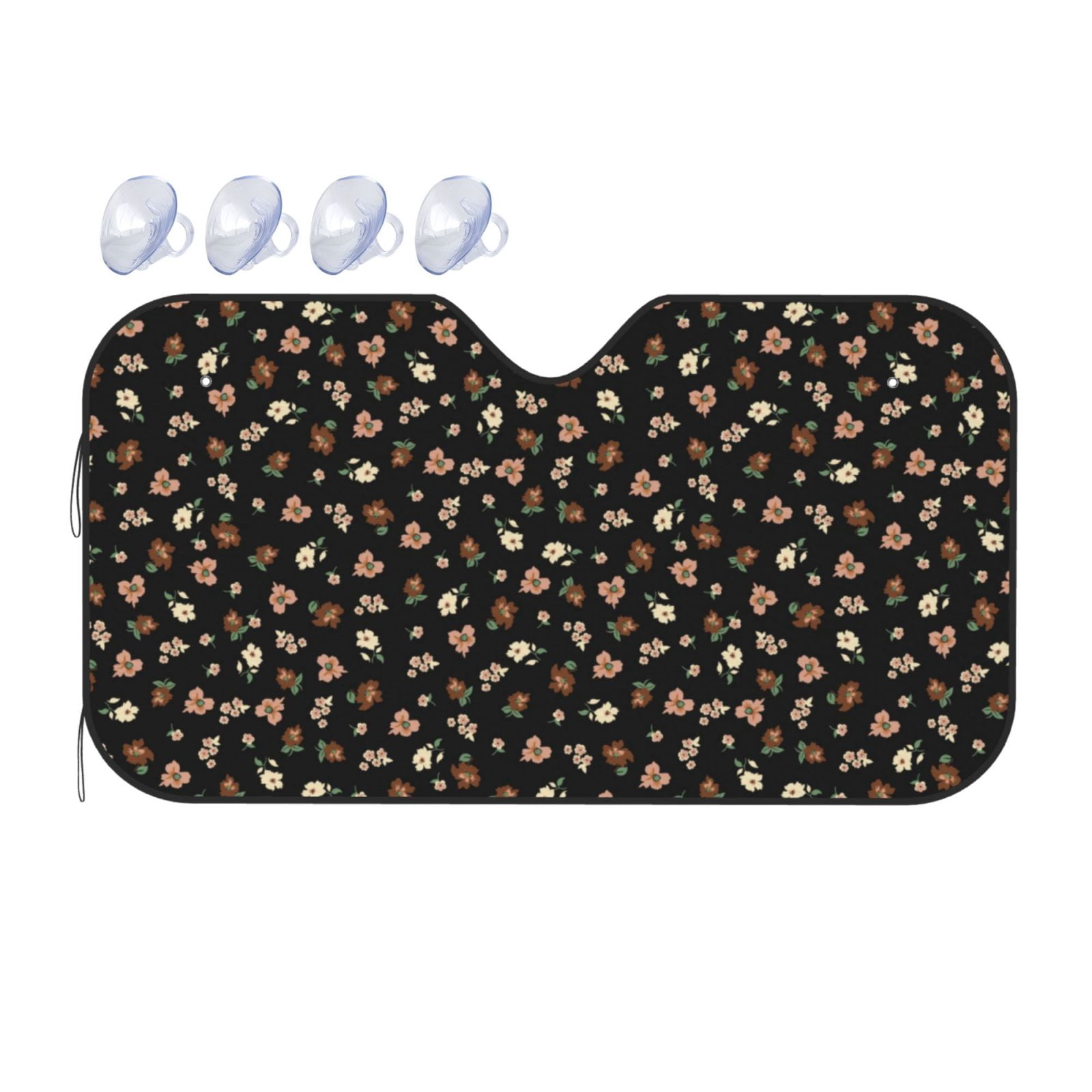 Pattern Print Camera Car Sun Shade