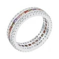 thumbnail image 1 of Jgoodin  Womens Paula 1.75 CT Cubic Zirconia Classic Band Ring - Multi Color - Size 6, 1 of 1