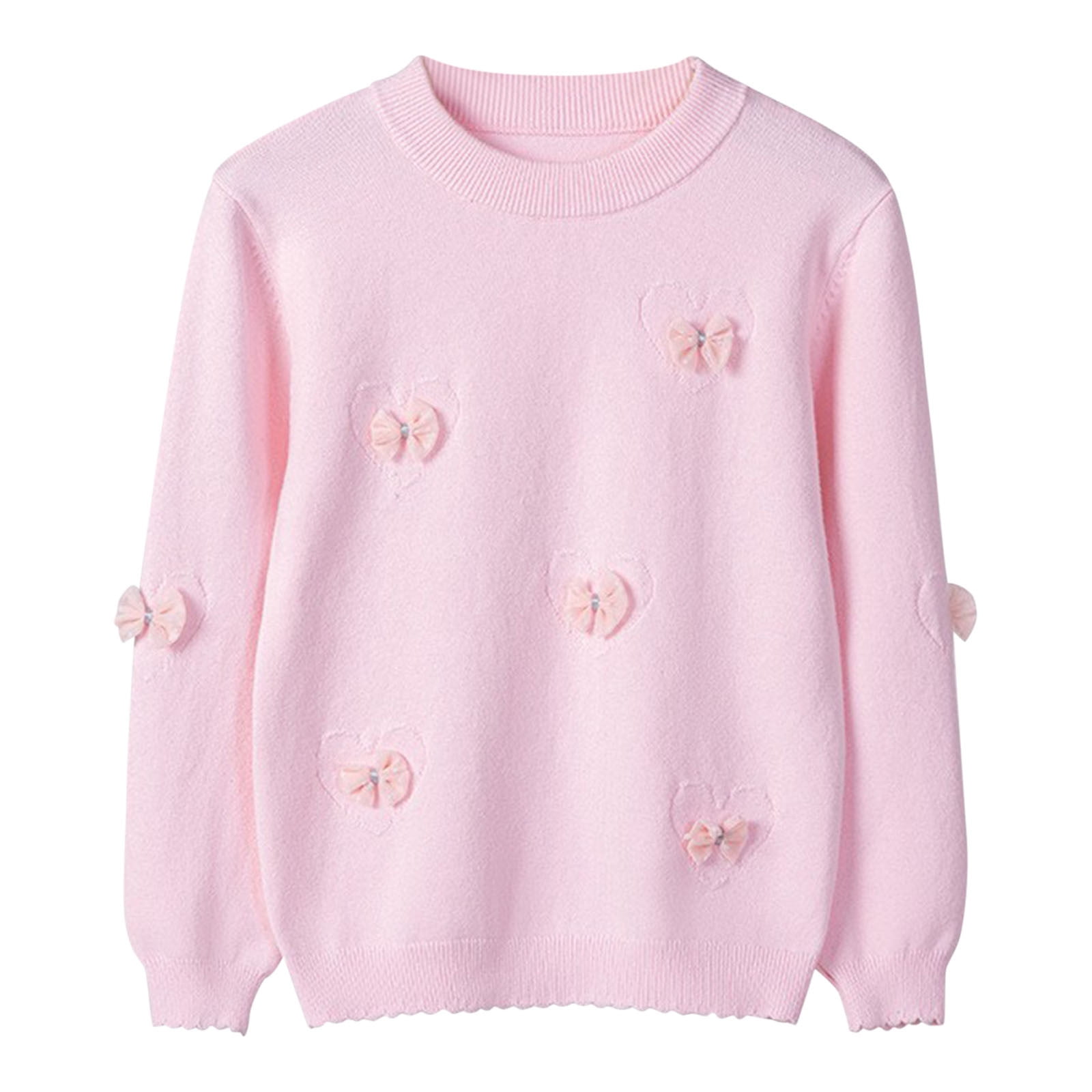 TweenStyle Bow Crewneck Sweater