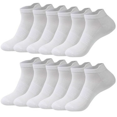 Jgppe Mens No Show Socks 6 Pairs Cotton Non Slip Ankle Low Cut Cushioned Athletic Socks
