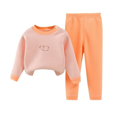 Jgppe Warm Sets for Girl Boy Color Block Pullover Shirt Full Length Pants 2 Piece Outfits Winter Fall 6 Months-16 Years