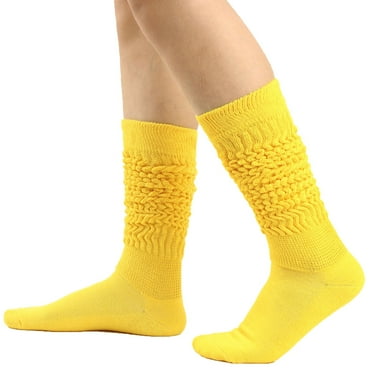 Jgppe Womens Slouch Socks Cotton Soft Long Knit Boot Socks Scrunch Socks Winter Stacked Socks