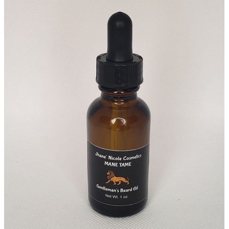 Jhane' Nicole Cosmetics Mane Tame Gentleman's Beard Oil-Blaque Pepper Scent