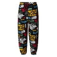 thumbnail image 1 of Jhaoyu Kids Girls Boys Bohemian Hippie Harem Pants Yoga Sport Pilates Bloomers Summer Beach Trousers Guitar Music 11-12, 1 of 5