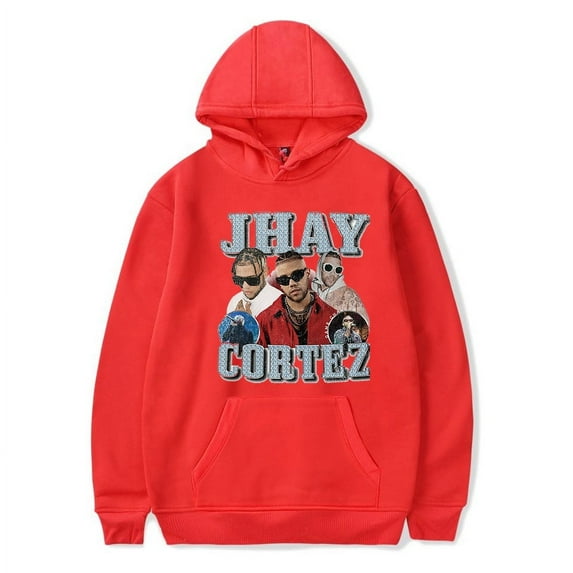 Jhay Cortez Jhayco Rapper HipHop Hoodie Women Men Long Sleeve Pullover Streetwear