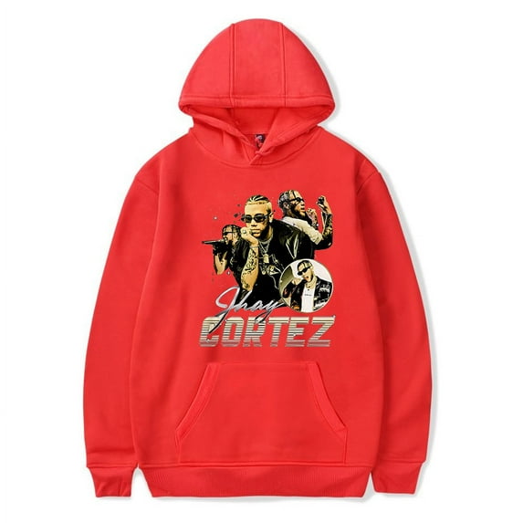 Jhayco Hoodies Merch Jhay Cortez Hoodies Harajuku Aesthetic Graphic 2023 World Tour Unisex Trend Casual Street Clothing sweatshirt