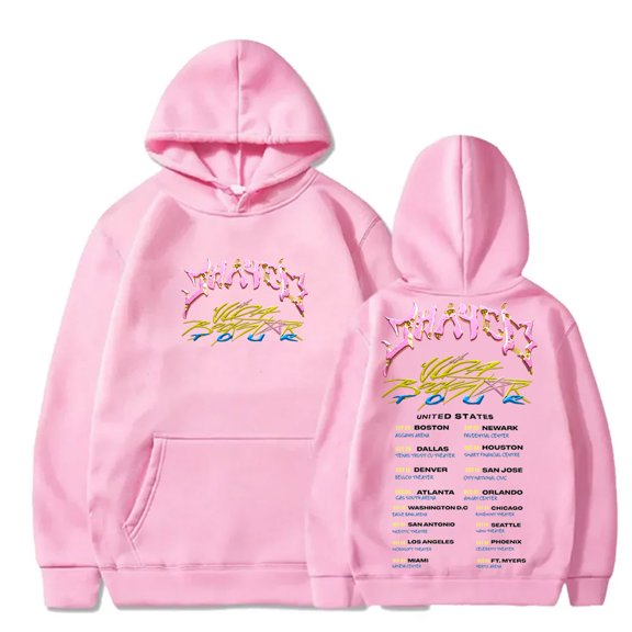 Jhayco Tour Merch Hoodies Rapper New Logo Pullovers Winter Women Men Fashion Casual Long Sleeve Sweatshirts