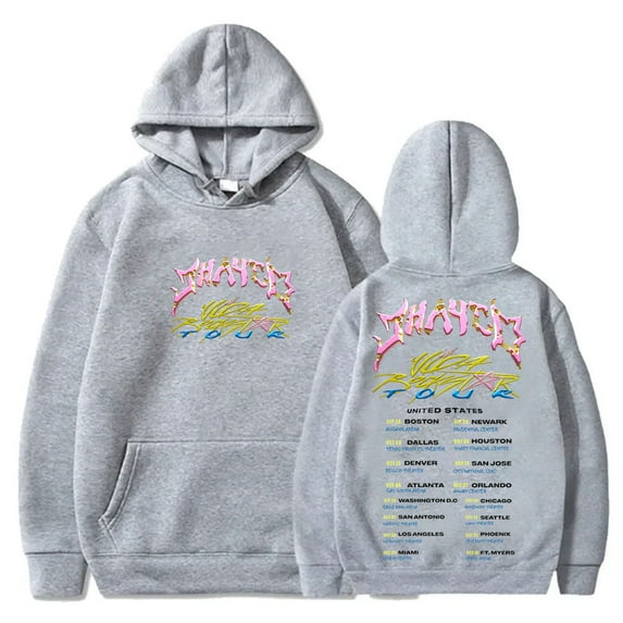 Jhayco Tour Merch Hoodies Women Men Long Sleeve Casual Sweatshirt Fashion Clothes