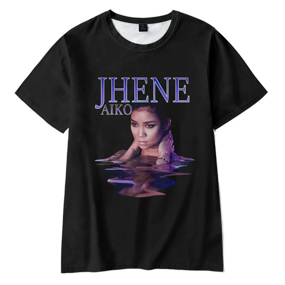 Jhené Aiko T-shirt Unisex Crewneck Short Sleeve Tee Casual Streetwear Clothes